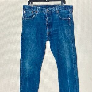 Levi's Men's Relaxed Fit Denim Jeans - Classic Blue